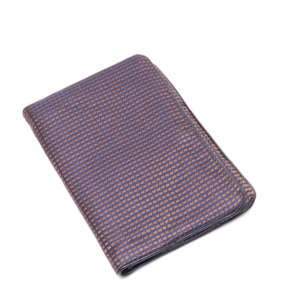 Zegna Wallet Men size 10X14 Saddle Brown